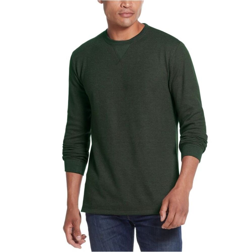 Weatherproof Mens Waffle Knit Basic T-Shirt, NWT